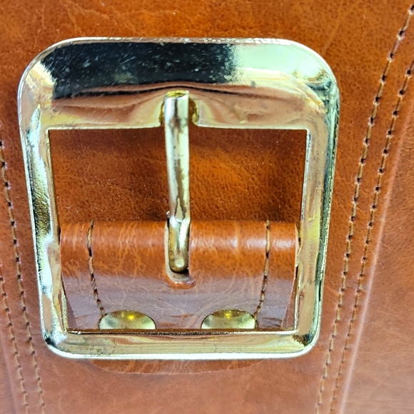 Vintage "Holiday" brand 2 piece faux leather luggage set made in Korea - Picture 8 of 15